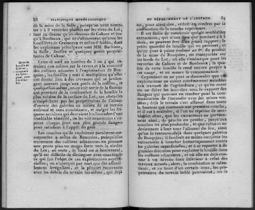 suite de la statistique minéralogique du département de l'aveyron.