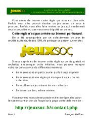 sur JeuxSoc