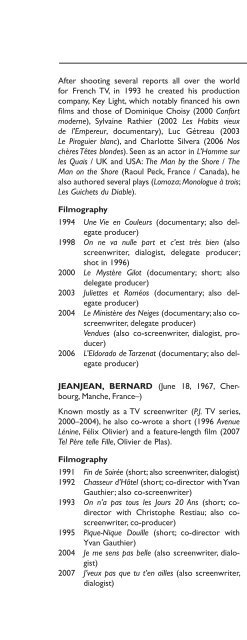 Encyclopedia of French Film Directors