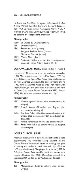 Encyclopedia of French Film Directors