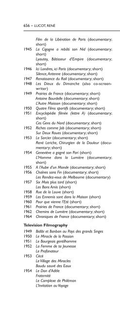 Encyclopedia of French Film Directors