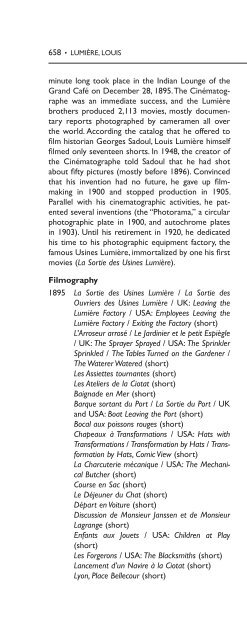 Encyclopedia of French Film Directors