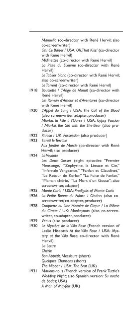 Encyclopedia of French Film Directors