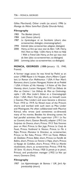 Encyclopedia of French Film Directors