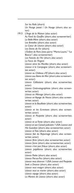 Encyclopedia of French Film Directors