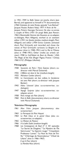 Encyclopedia of French Film Directors