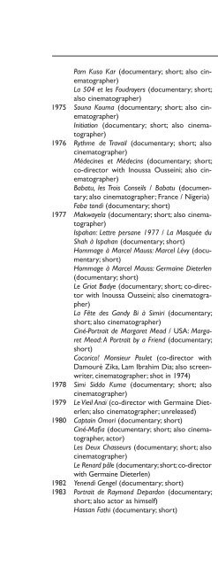 Encyclopedia of French Film Directors