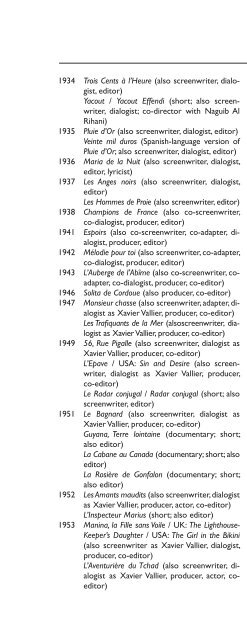 Encyclopedia of French Film Directors