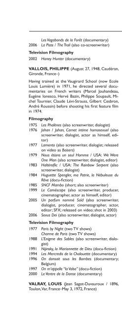 Encyclopedia of French Film Directors