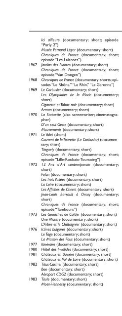 Encyclopedia of French Film Directors