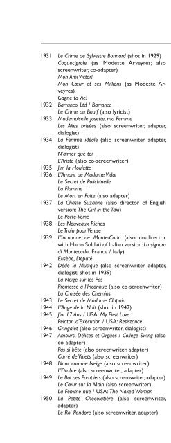 Encyclopedia of French Film Directors