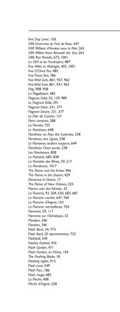 Encyclopedia of French Film Directors