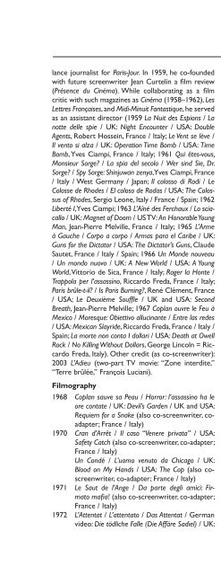 Encyclopedia of French Film Directors