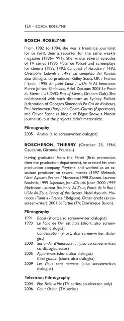 Encyclopedia of French Film Directors