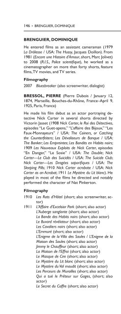 Encyclopedia of French Film Directors