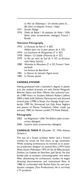 Encyclopedia of French Film Directors