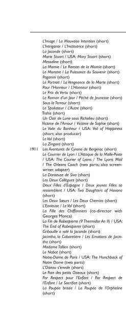 Encyclopedia of French Film Directors