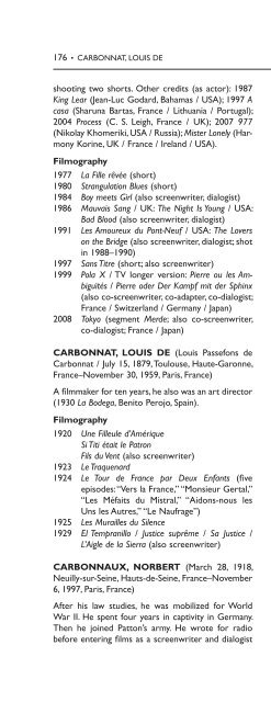 Encyclopedia of French Film Directors