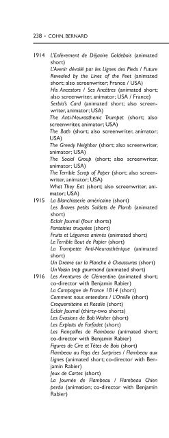 Encyclopedia of French Film Directors