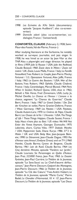 Encyclopedia of French Film Directors