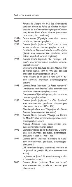 Encyclopedia of French Film Directors