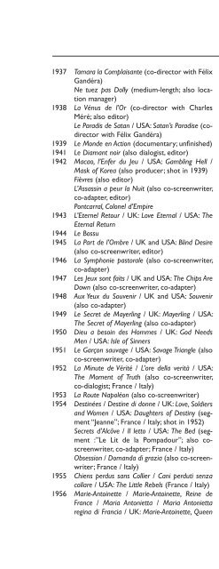 Encyclopedia of French Film Directors