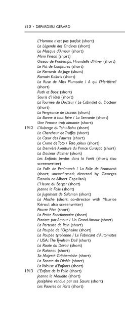 Encyclopedia of French Film Directors