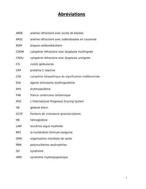 Graphique 1 - Faculté de Médecine et de Pharmacie de Fès