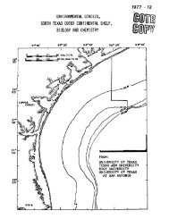 environmental studies, south texas outer continental shelf, biology ...