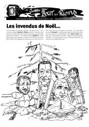 Les invendus de Noël... - Carnaval de Monthey