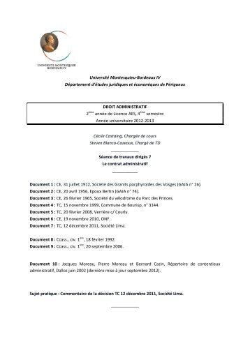 TD 7.2013. Contrat administratif.pdf - Université Montesquieu ...