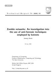 Zombie networks: An investigation into the use of anti-forensic ...