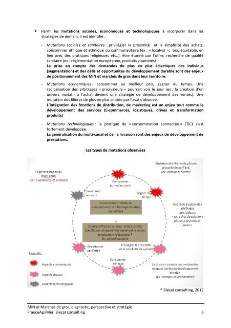 Etude sur les marchés d'intérêt national et les ... - FranceAgriMer