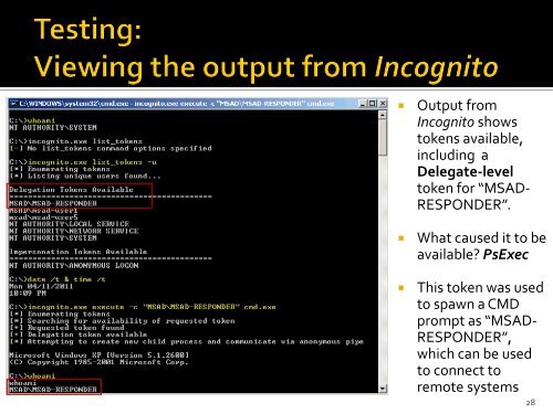 Protecting Privileged Domain Accounts during Live Response