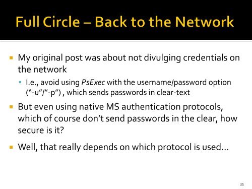 Protecting Privileged Domain Accounts during Live Response