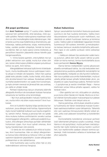 Jäsenlehti 1/2006 (pdf) - Prometheus-leirin tuki ry