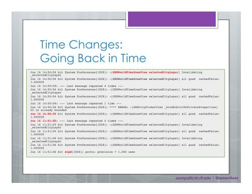 Analysis & Correlation of Mac Logs - SANS