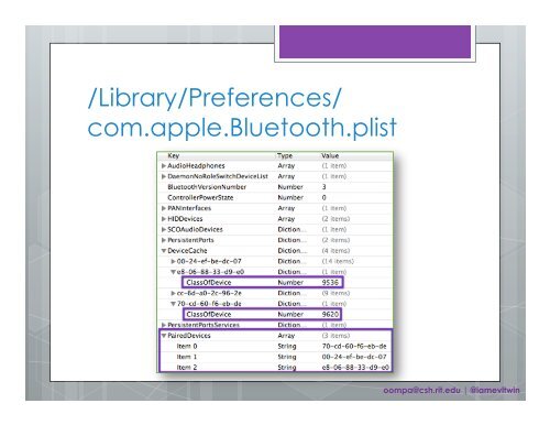 Analysis & Correlation of Mac Logs - SANS