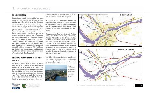 Plan de développement intégré de la rivière des Outaouais - rapport ...