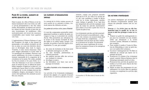 Plan de développement intégré de la rivière des Outaouais - rapport ...