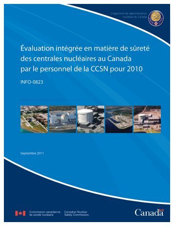 Évaluation intégrée en matière de sûreté des centrales nucléaires ...