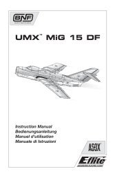 29757 EFL UMX MiG 15 BNF manual multi.indb - Horizon Hobby