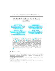 On Erd˝os-Gallai and Havel-Hakimi algorithms