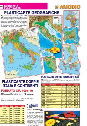 PLASTICARTE GEOGRAFICHE - Amodio Scuola