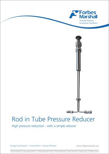 swas Rod in Tube Pressure Reducer jun 12 - Forbes Marshall