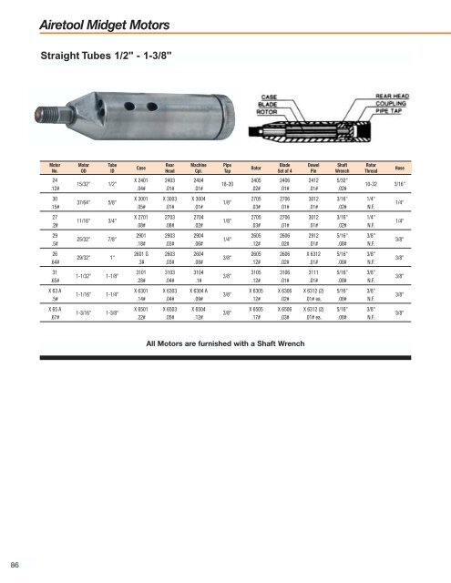 Airetool Tube Cleaner and Expanders Catalog - Tecno Italia s.r.l