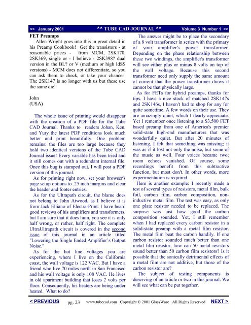 Inverted Shunt Regulator - Tube CAD Journal