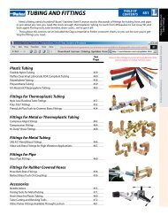 Parker Tubing, Fittings, and Tube Working Tools - Lesman ...