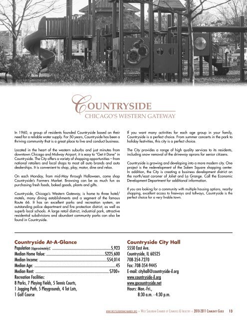 West Suburban Community Guide - Pioneer Press Communities ...