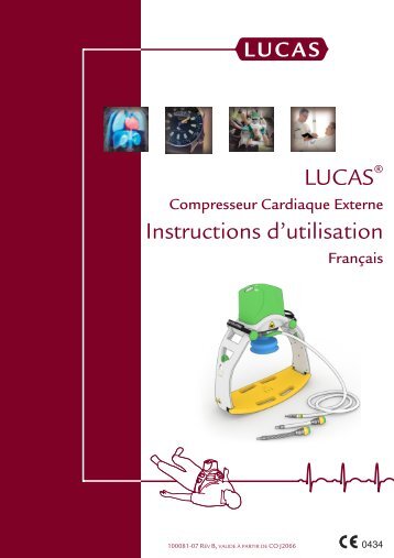 Mode d'emploi compression thoracique LUCAS ... - Physio-Control